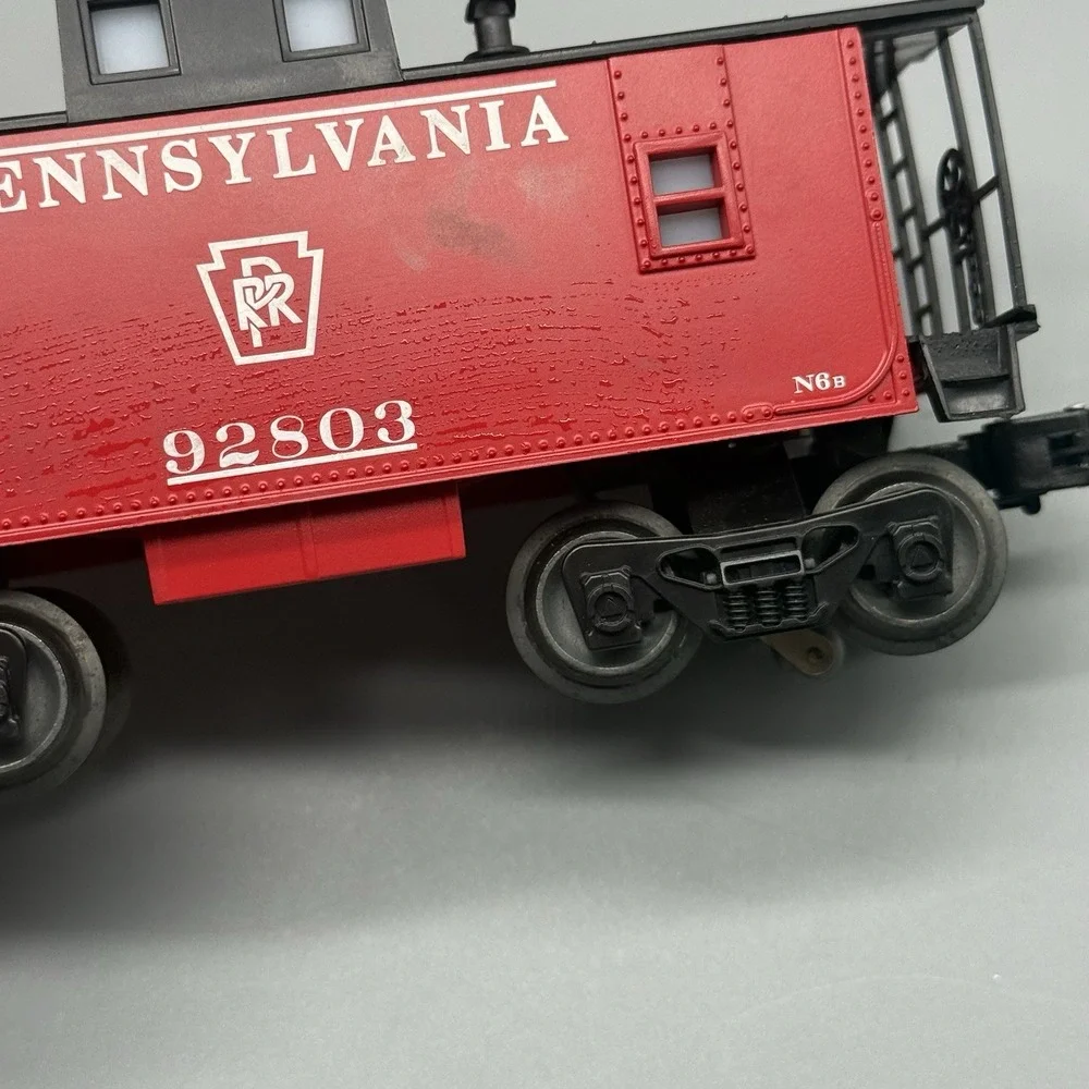 Lionel 36632 Pennsylvania PRR N6B Lighted Caboose 92803 O Gauge Train Car Untest